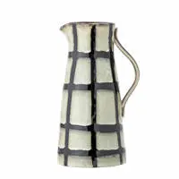 Bloomingville Stoneware Aiwan Jug Black